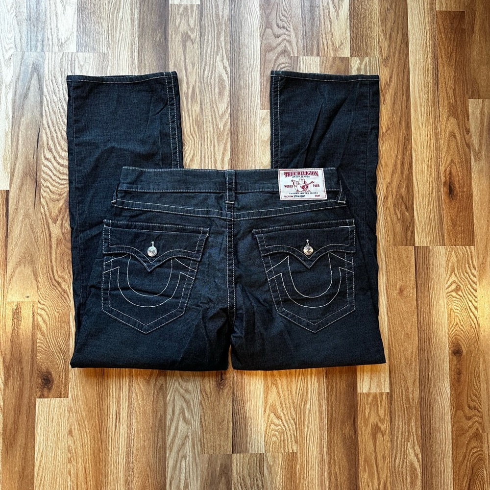 True Religion 34x33 straight cut corduroy jeans